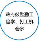 政府鼓励勤工俭学、打工机会多