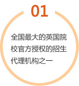 全国最大的英国院校官方授权的招生代理机构之一