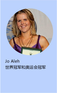 Jo Aleh世界冠军和奥运会冠军