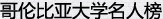 哥伦比亚大学名人榜